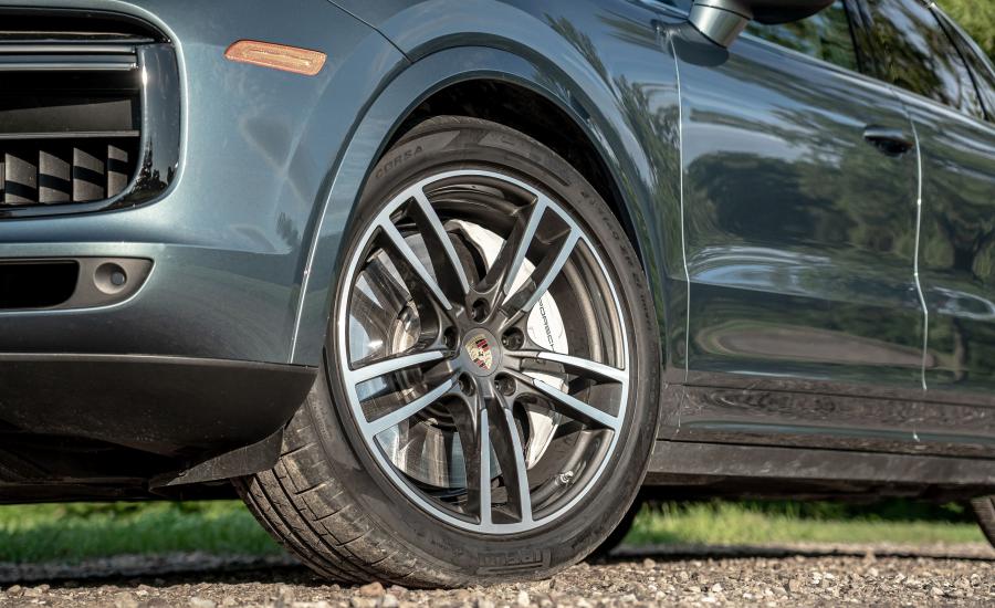 Колеса Porsche Cayenne Turbo (PO536) 2018 года  (NA) (фото 3 из 40)